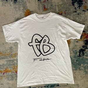Fubu White Graphic T-Shirt